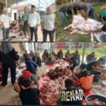 Pemerintah Kabupaten Tangerang melalui Kecamatan Kosambi menyalurkan bantuan hewan kurban berupa satu ekor sapi dan 15 ekor kambing.