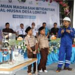 Rayakan Kemerdekaan RI Ke-80: UBP Lontar Resmikan Pembangunan Sekolah MI Al-Husna Desa Lontar.