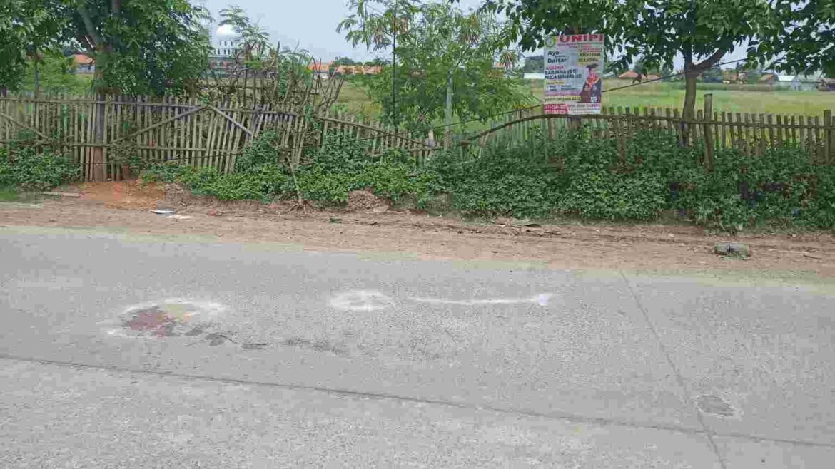 Jalan yang berlobang memakan korban, lalainya pihak DPU-PR Kota Tangerang rehap.