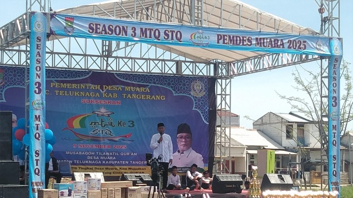 Kades Muara : Melalui STQ ini pemuda/i akan membentuk karakter islami.