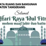 Segenap Pimpinan dan Jajaran Staf Dinas Tata Ruang dan Bangunan (DTRB) Kabupaten Tangerang Mengucapkan "Selamat Hari Raya Idul Fitri 1 Syawal 1447 H/ 2026 M. Segenap Pimpinan dan Jajaran Staf Dinas Tata Ruang dan Bangunan (DTRB) Kabupaten Tangerang Mengucapkan "Selamat Hari Raya Idul Fitri 1 Syawal 1447 H/ 2026 M.