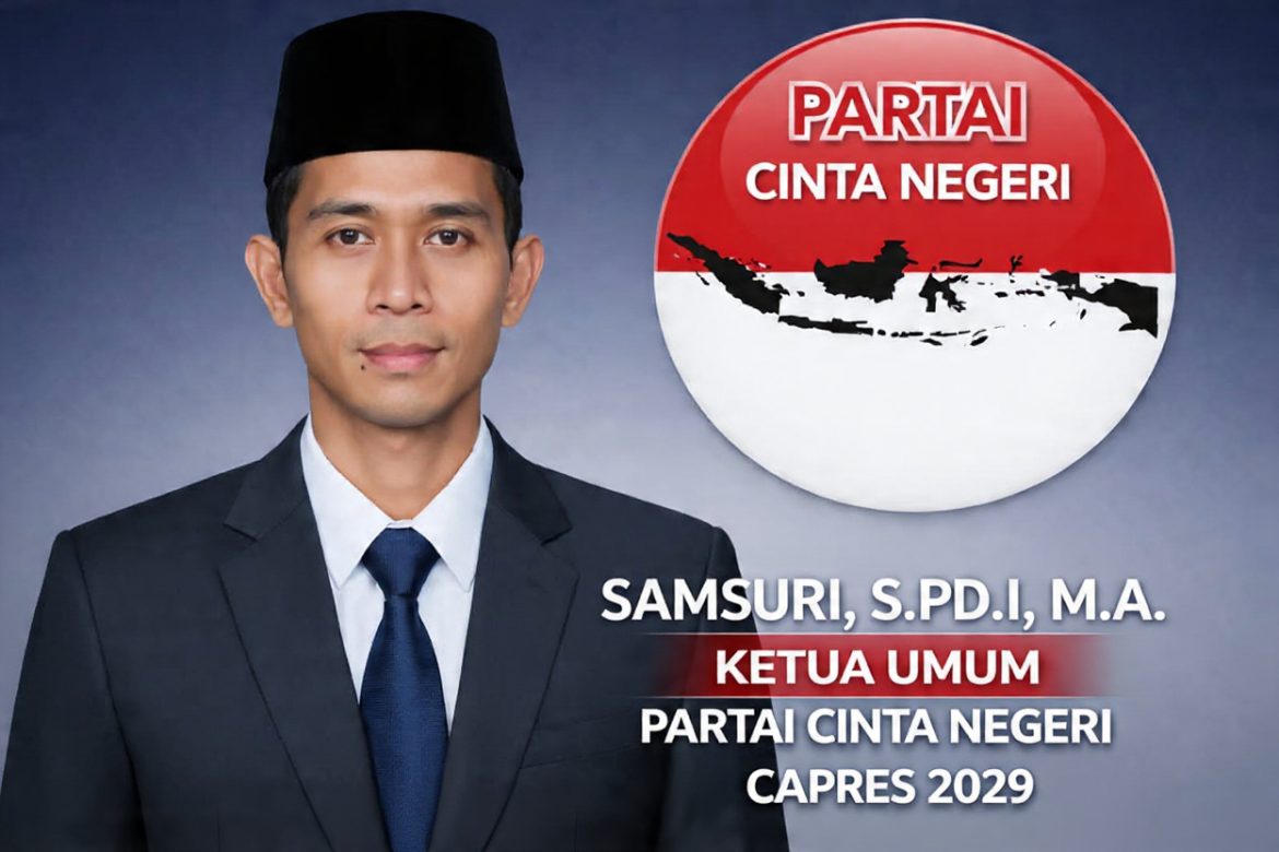 SIAP BERTANDING DI PEMILU MENDATANG PARTAI CINTA NEGERI.