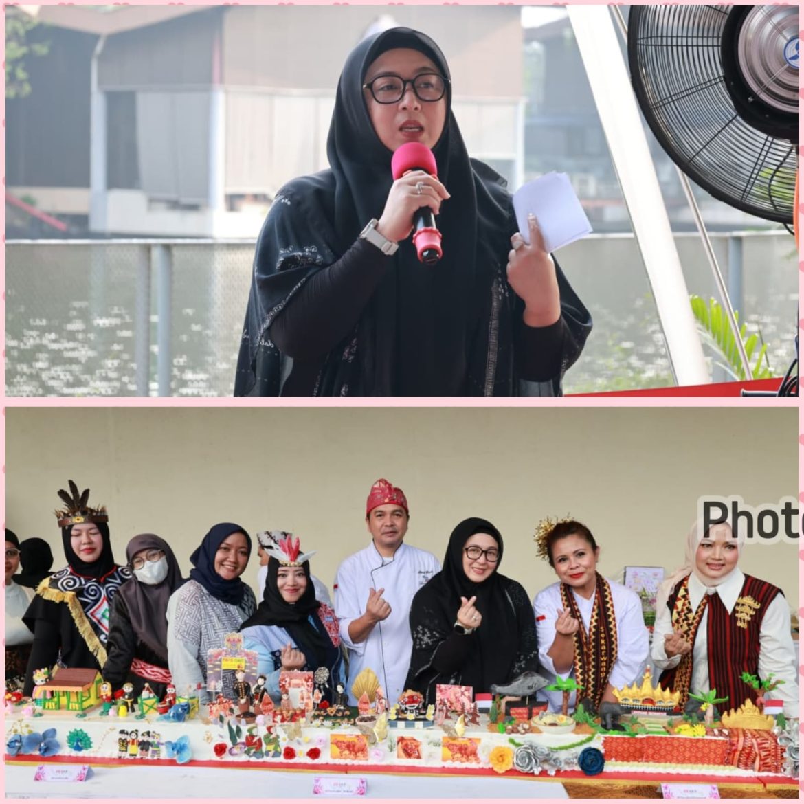 Kue sepanjang 18 meter tersebut didekorasi oleh 18 baker dari beberapa daerah di Indonesia, di antaranya Jakarta, Lampung, Bandung.
