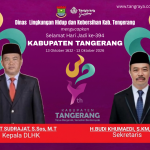 Dinas  Lingkungan Hidup dan Kebersihan Kab. Tangerang Mengucapkan Dirgahayu Hari Ulang Tahun (HUT)/ Hari jadi Kabupaten Tangerang ke-394